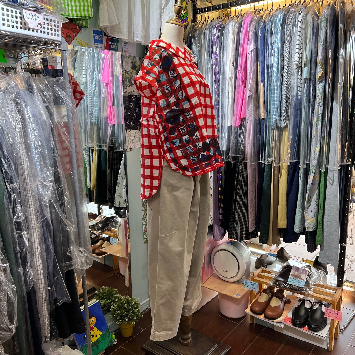 EXTRA20- Kilki Checked Top, 4 Colors, made in India