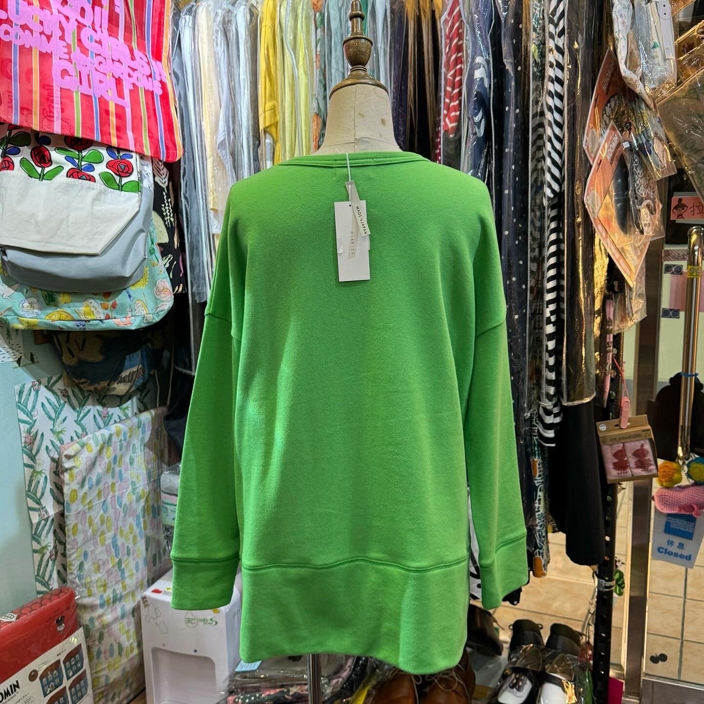 EXTRA20- Diaries Sweater, 2 Colors, made in Japan