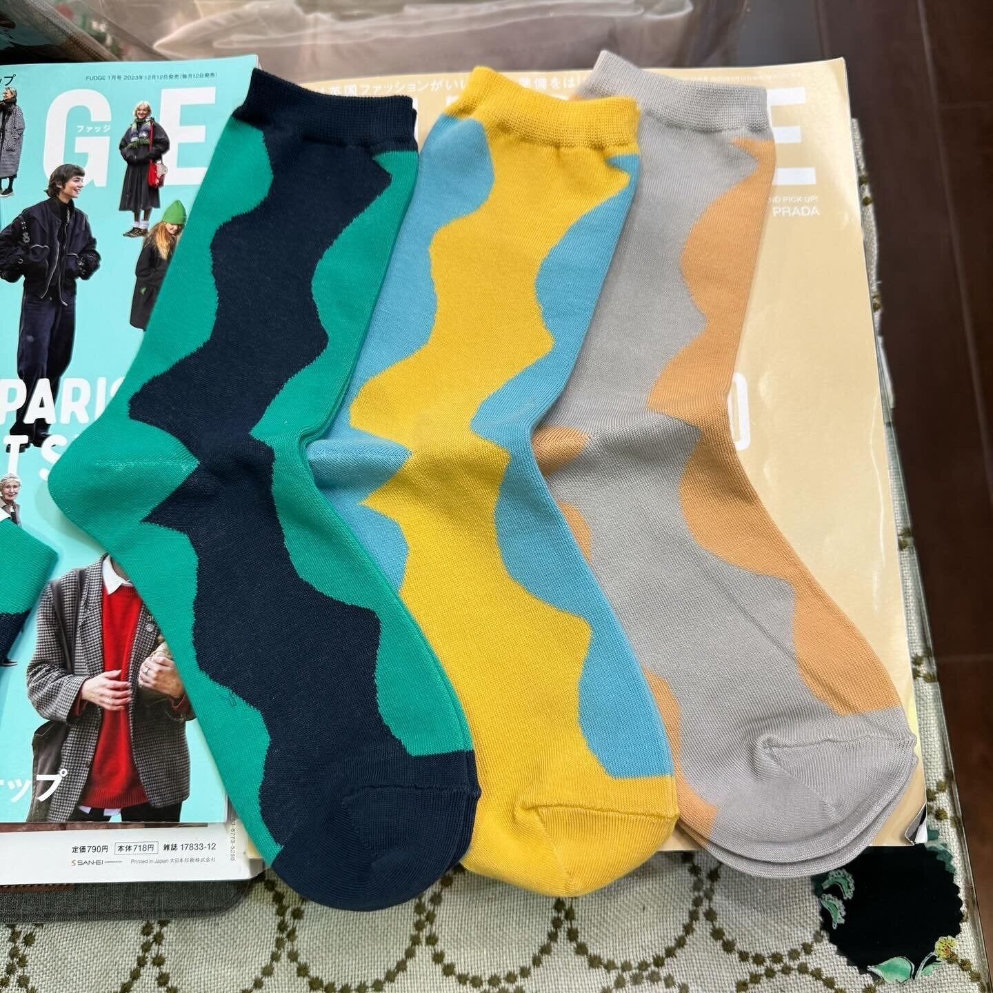 $99 only- Meri ja kuu Socks, 3 Colors, made in Japan