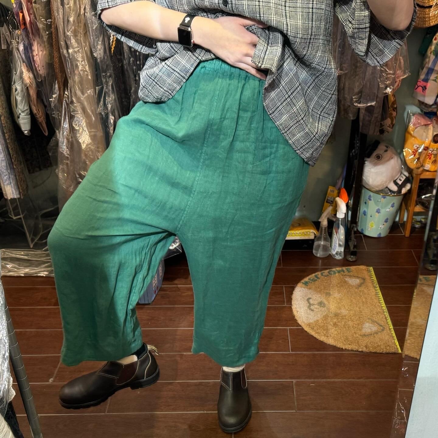 EXTRA20- Lueuf Linen Pants, 2 Colors, made in Japan