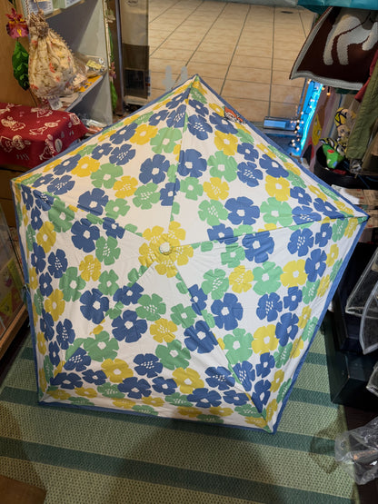 Little My and  Flowers Sunny and Rainy Folding Umbrella , 100% UV Cut, UPF 50+