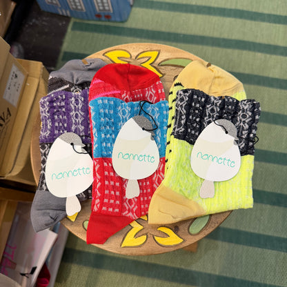 Nonnette Sparkling Road Lace Socks, 3 Colors, made in Japan