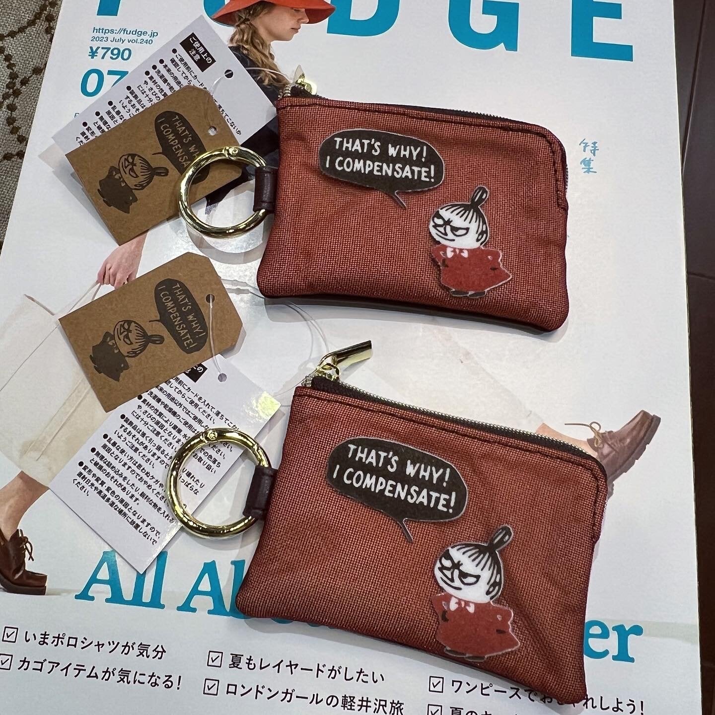 Sale- Little My Red Key &  Coins Pouch