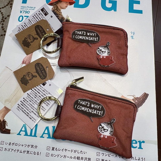 Sale- Little My Red Key &  Coins Pouch