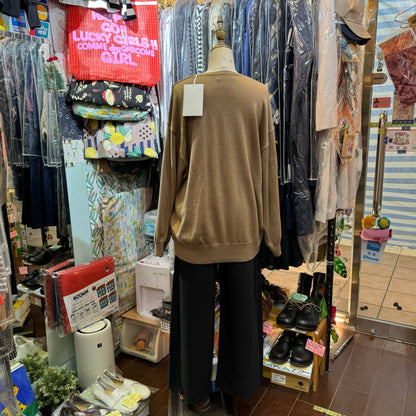 EXTRA30- Boutique Ordinary Grape Brown Knit Pullover