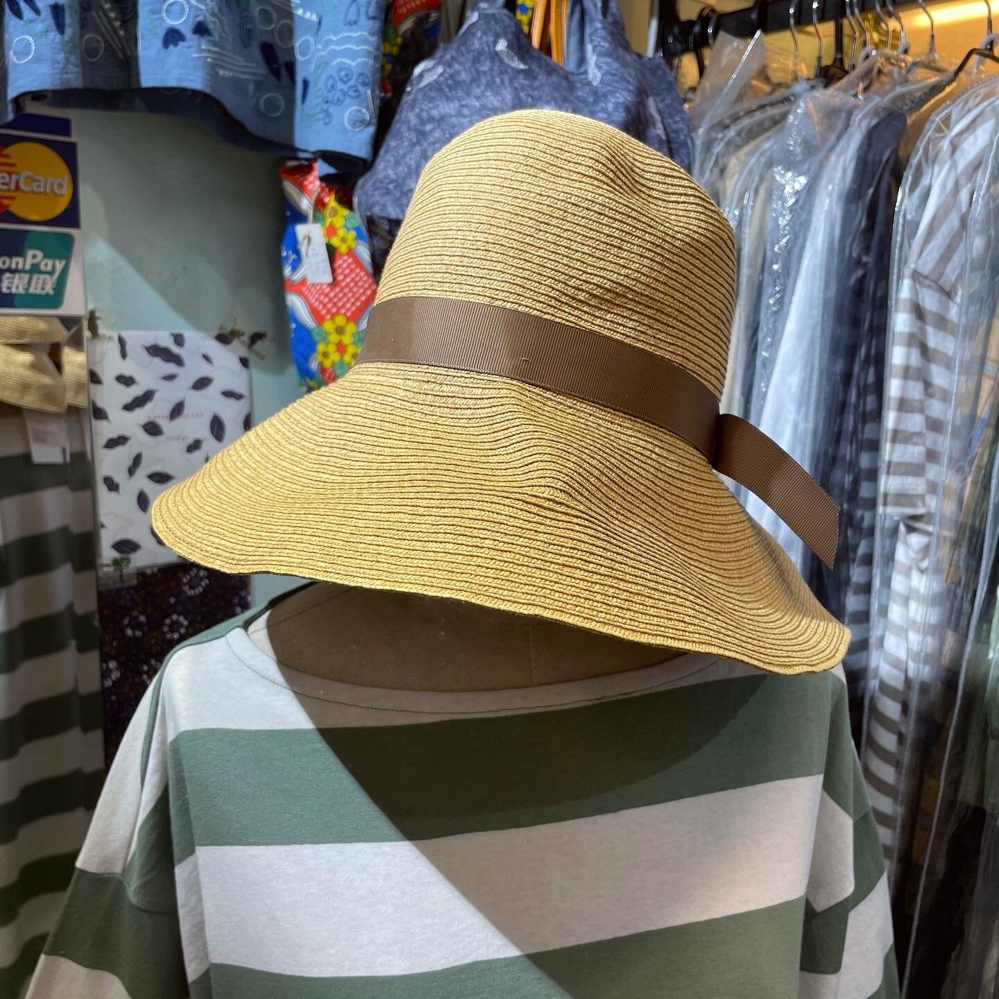 Sale- Lueuf Ribbon Straw Hat