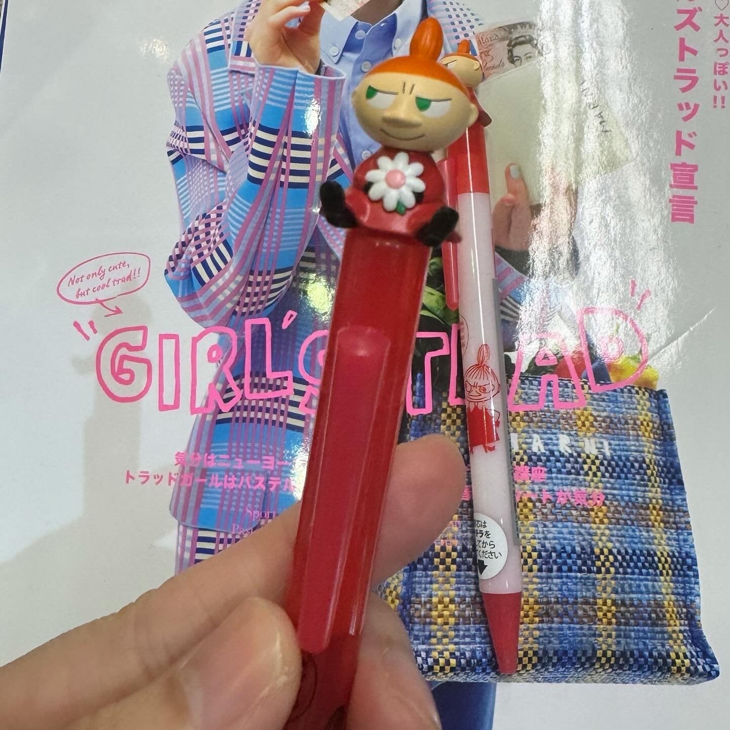 Little My Pen and Pencil, made in Japan