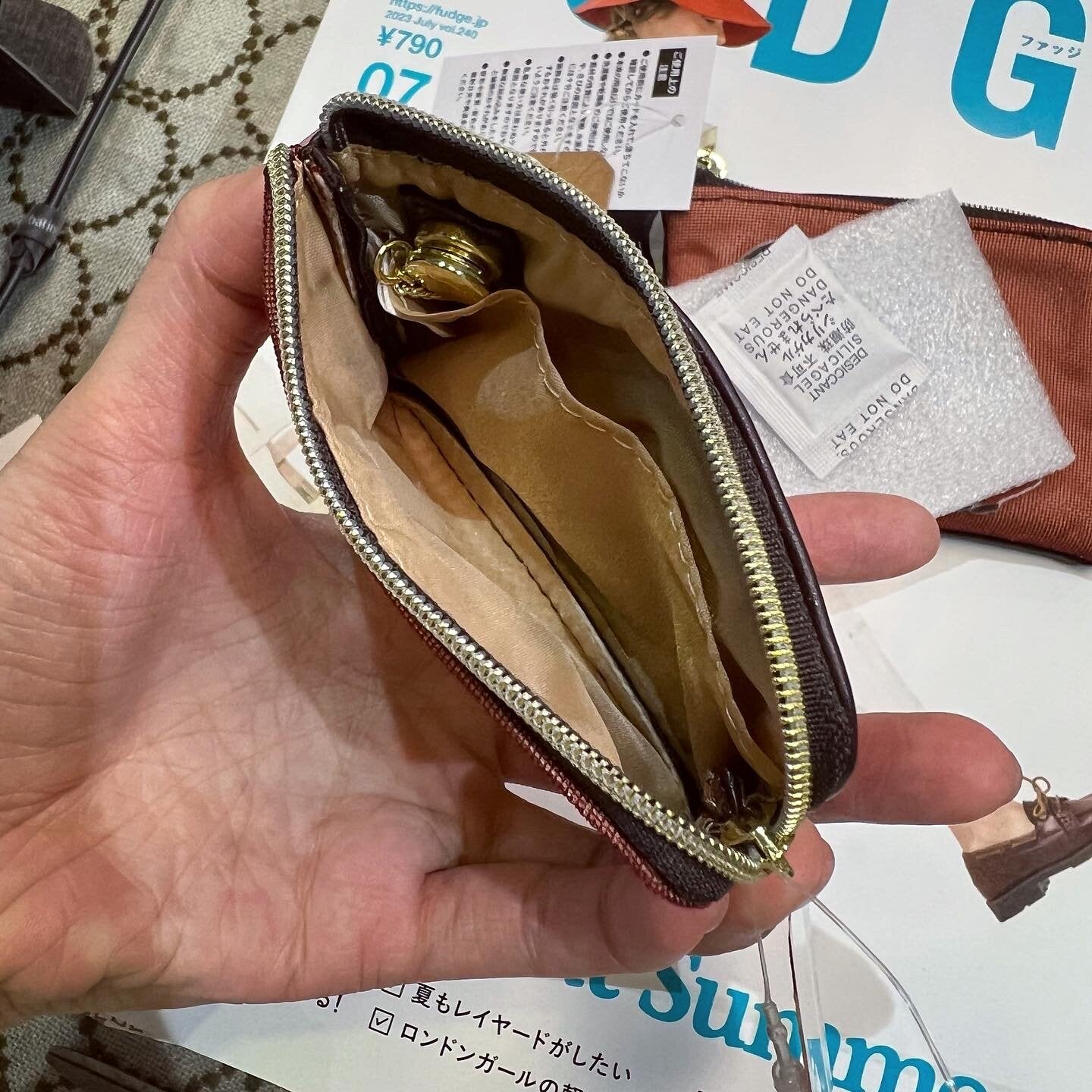 Sale- Little My Red Key &  Coins Pouch