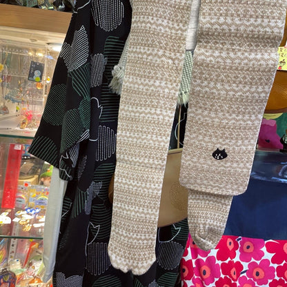 Sale- Ne-net Beige Wool Tights, made in Japan