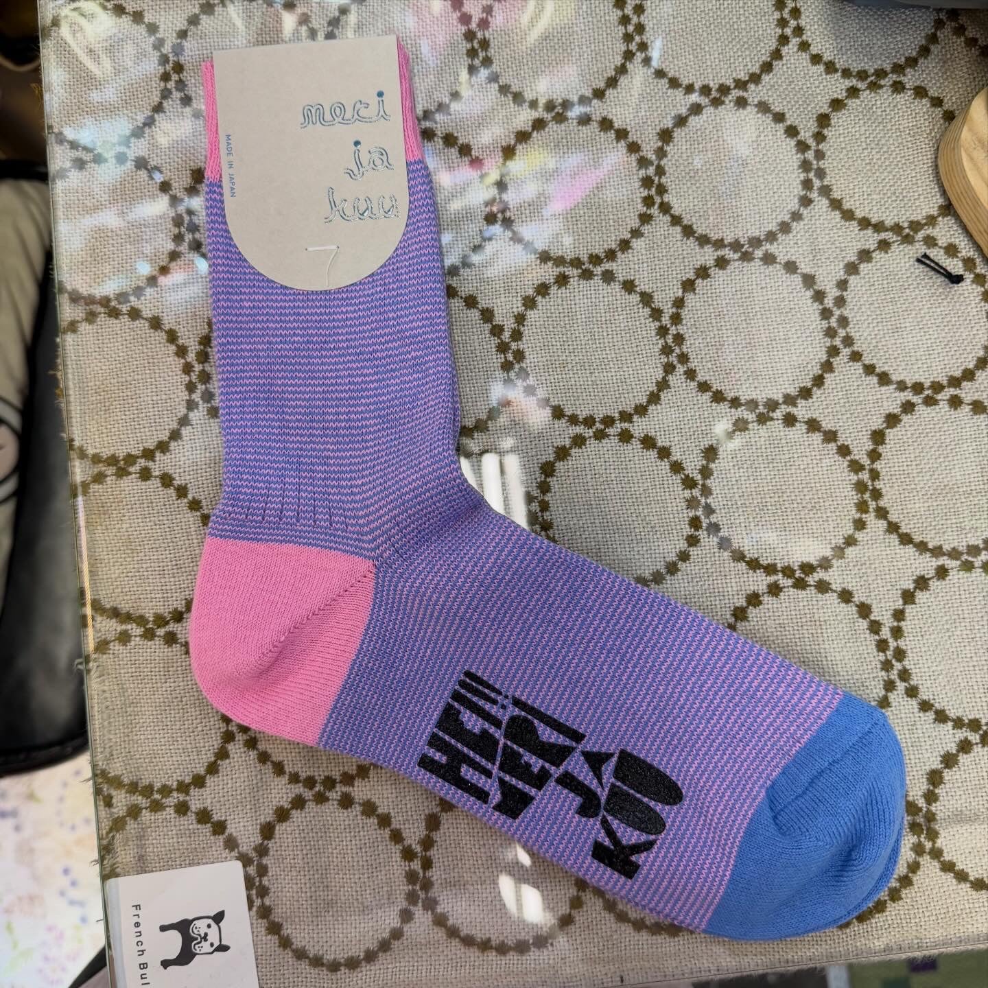 Meri ja kuu Color Grass  Socks, 3 Colors, made in Japan