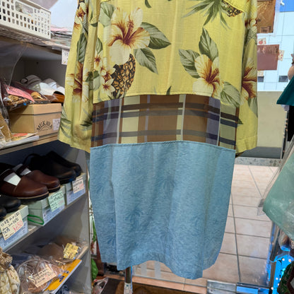 Rehersall Assort Unique Patchwork Shirt, made in Japan