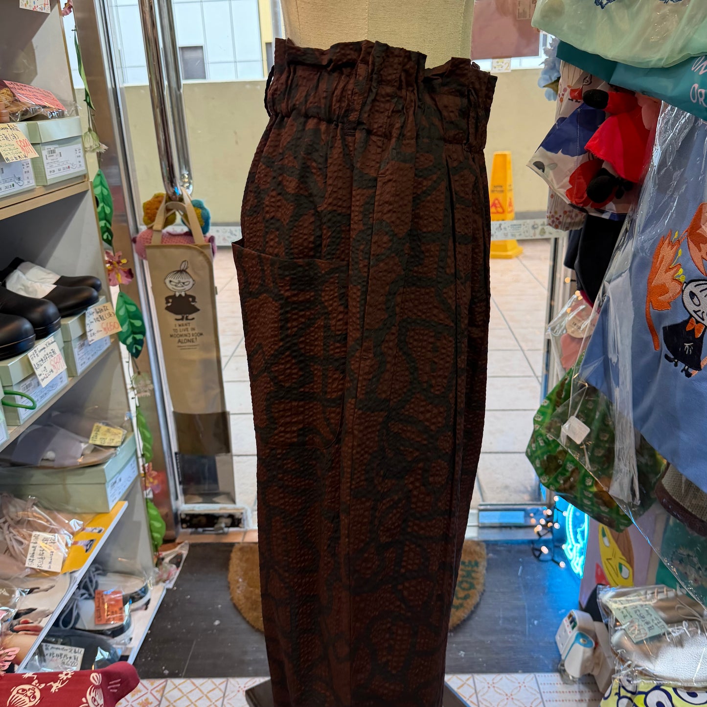Tumugu Original Print Floral Cotton Pants, 2 Colors