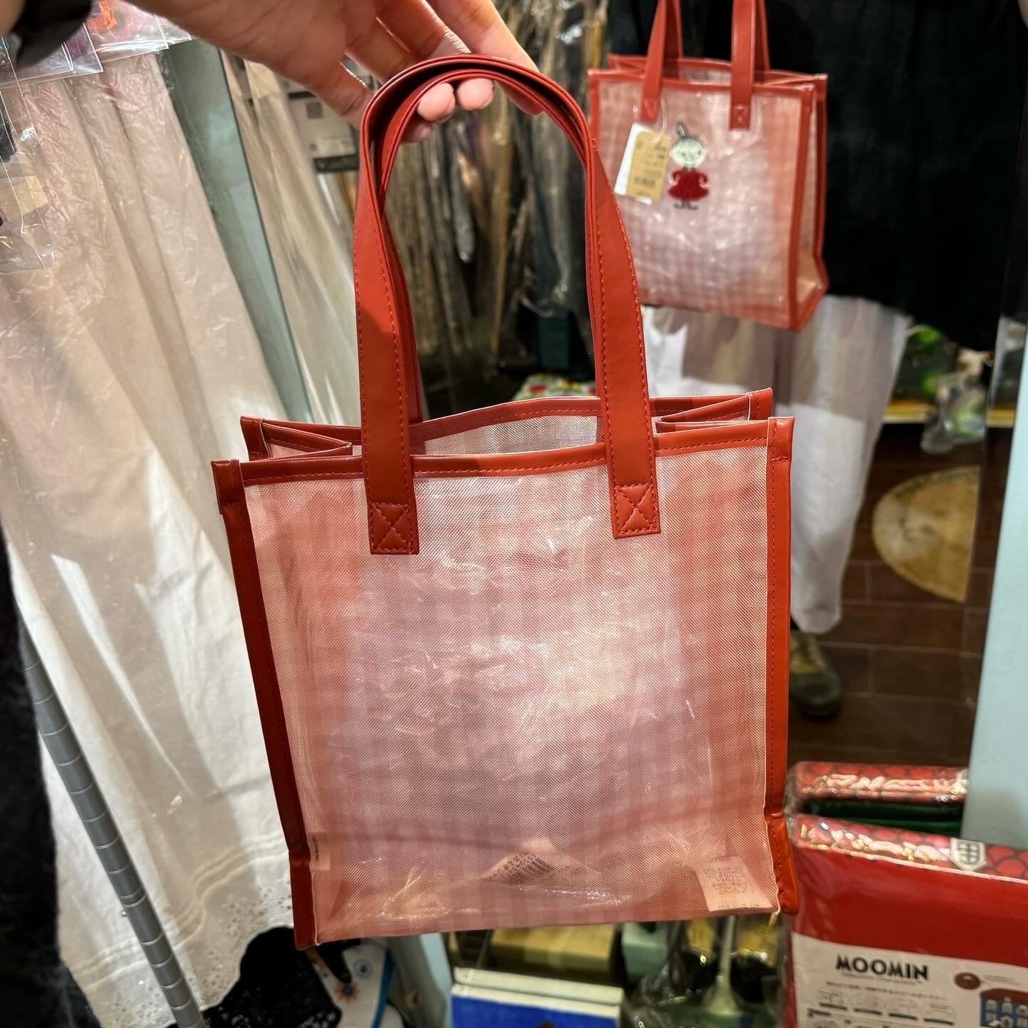 Sale- Little My  See-through HandBag, Transparent