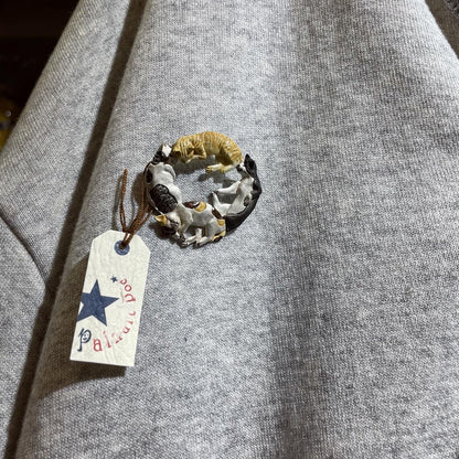 Palnart Poc Cats Brooch, made in Japan