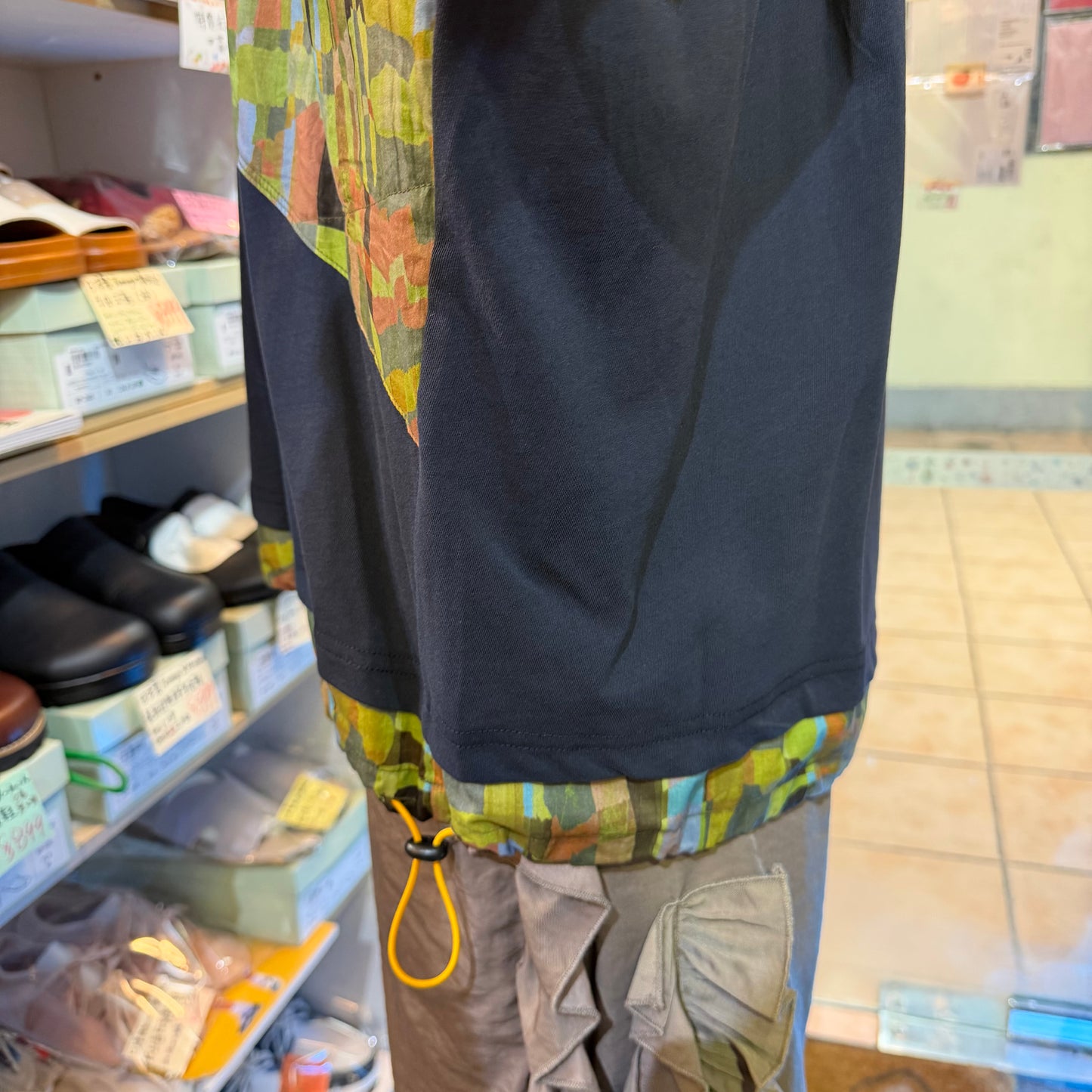 Garance et VoLette Camouflage X Navy Sweatshirt