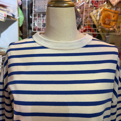 Days Striped T-shirt, 3 Colors, made in Japan