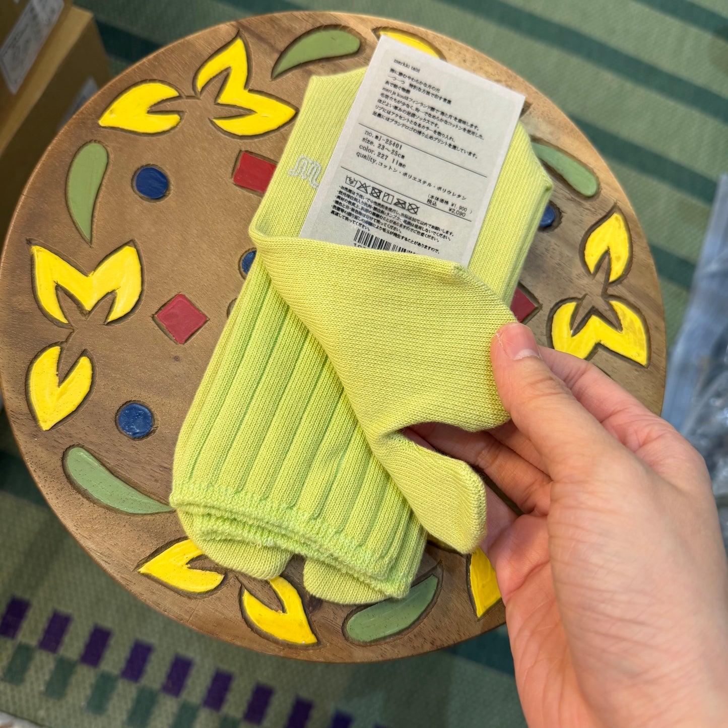 Meri ja kuu Merkki Tabi Socks, 3 Colors, made in Japan