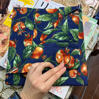 Sale- Ichi Pomegranate Tote Bag, 2 Colors, made in Vietnam