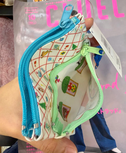 Ecoute Small Pouch, 2 Patterns, made in Japan