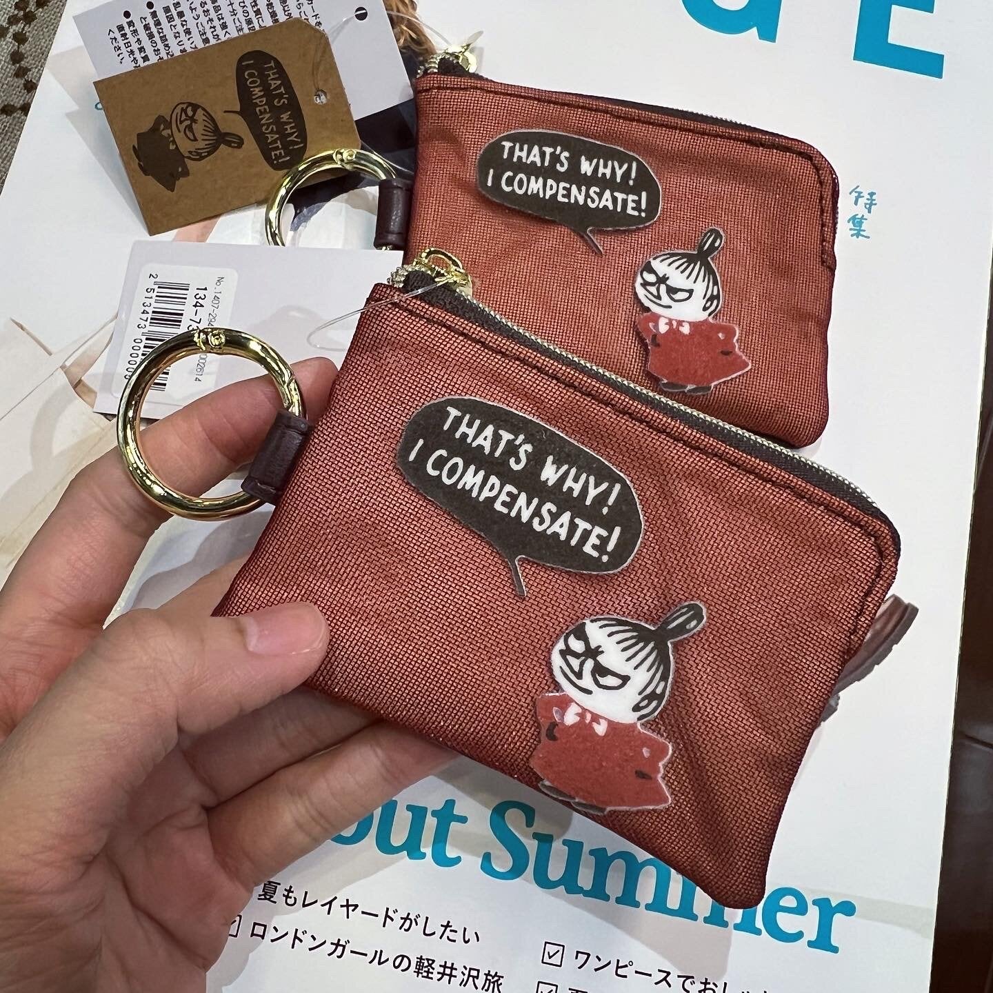 Sale- Little My Red Key &  Coins Pouch