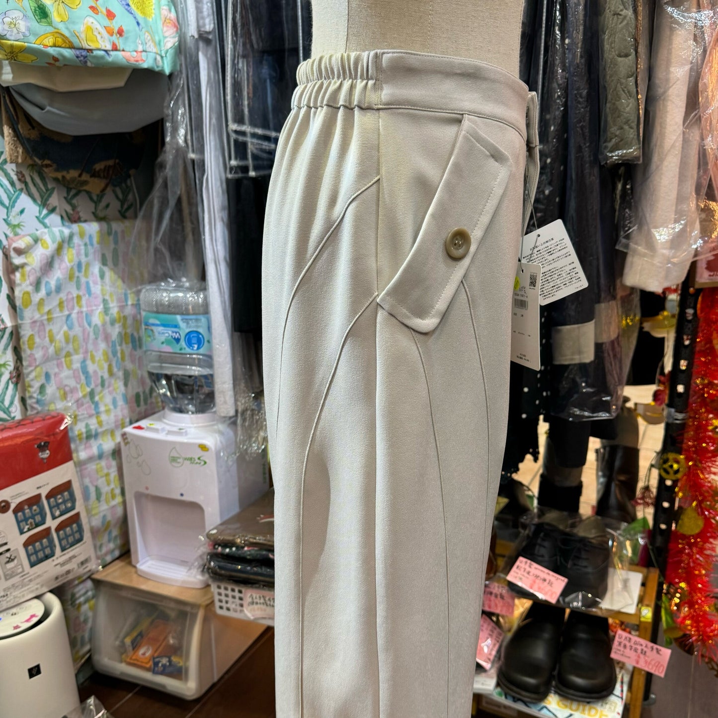 EXTRA20- Scena Brown Pants, 2 Colors, made in Japan