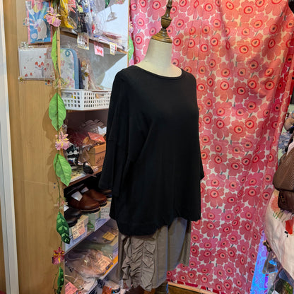 EXTRA30- SO Black T-shirt, made in Japan