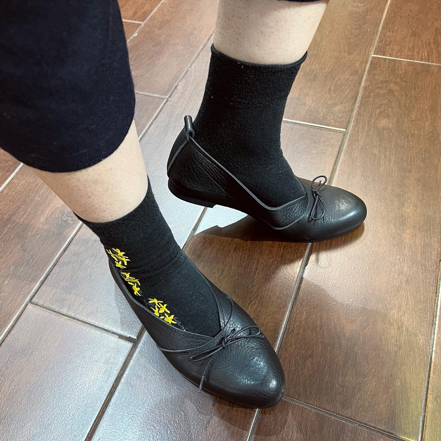Sale- Paris a Velo Black Leather Shoes, made in Japan