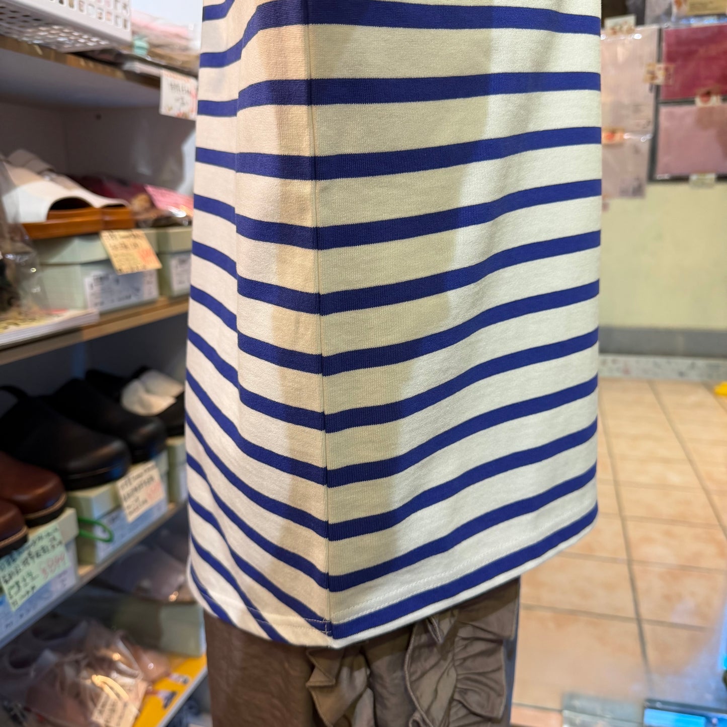 Grand Park Striped T-shirt, 2 Colors, made in Japan