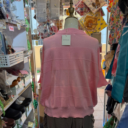Estroislose Pink Cotton Sweatshirt