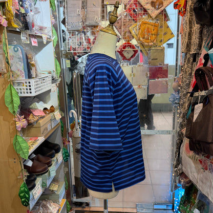 Nachukara Striped T-shirt, 2 Colors, made In Japan