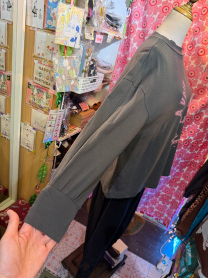 Laiterie A Voir… Charcoal T-shirt, made in Japan