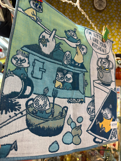 Little By Light Green Towel