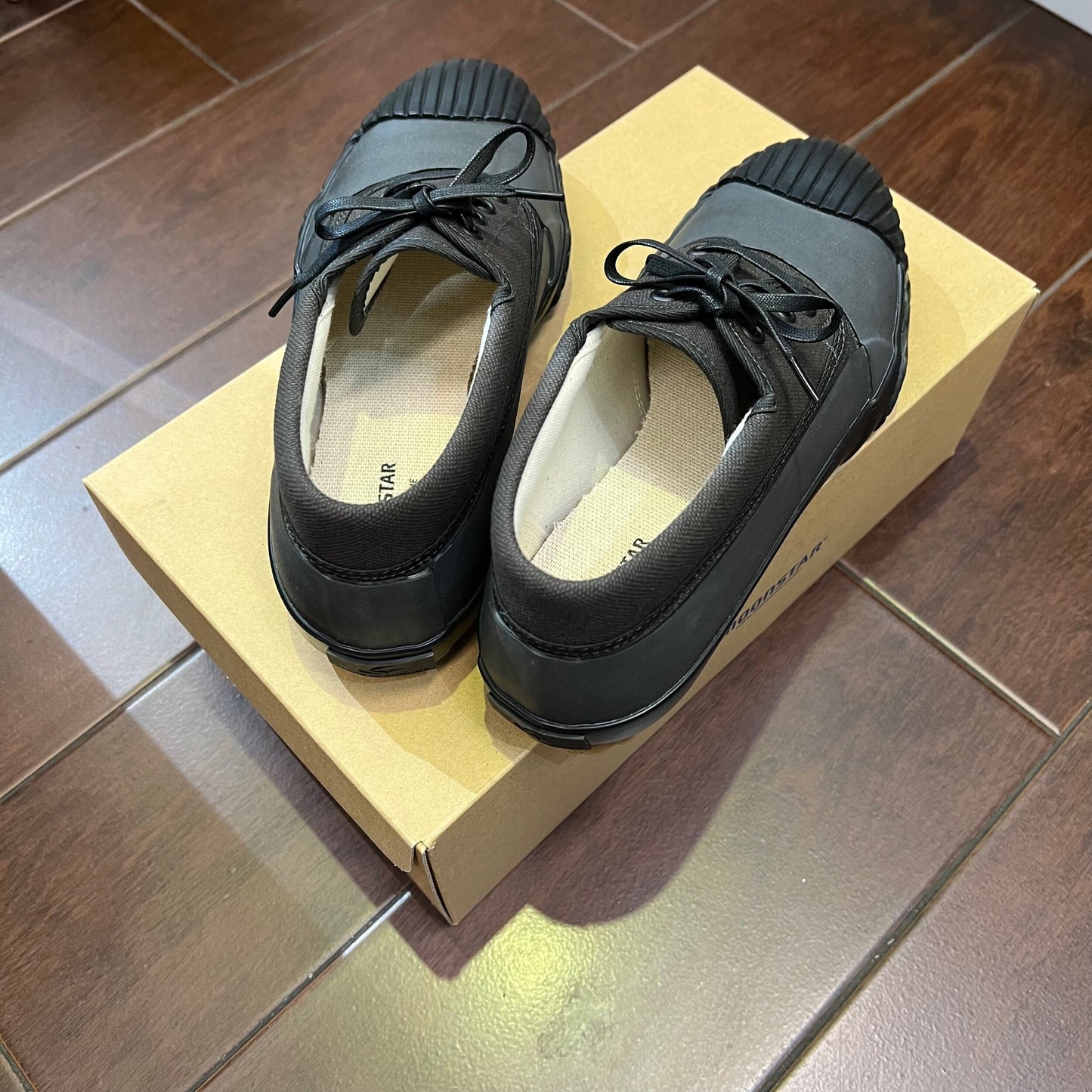 Sale- Moonstar Mudguard Low-cut Rubber x Canvas Shoes, 2 Colors,  made in Japan
