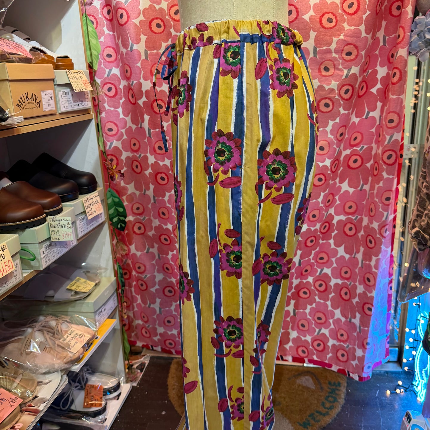 Sale- Michel Beaudouin X Liberty London Floral Pants, made in Japan