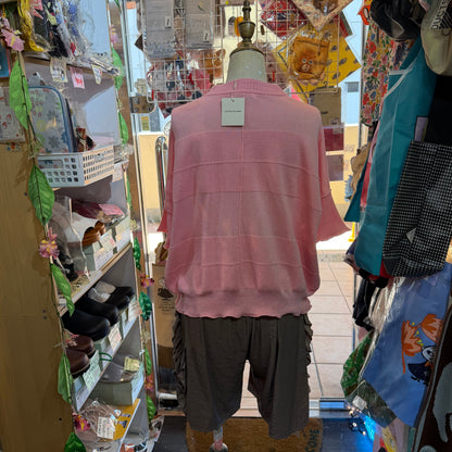 Estroislose Pink Cotton Sweatshirt
