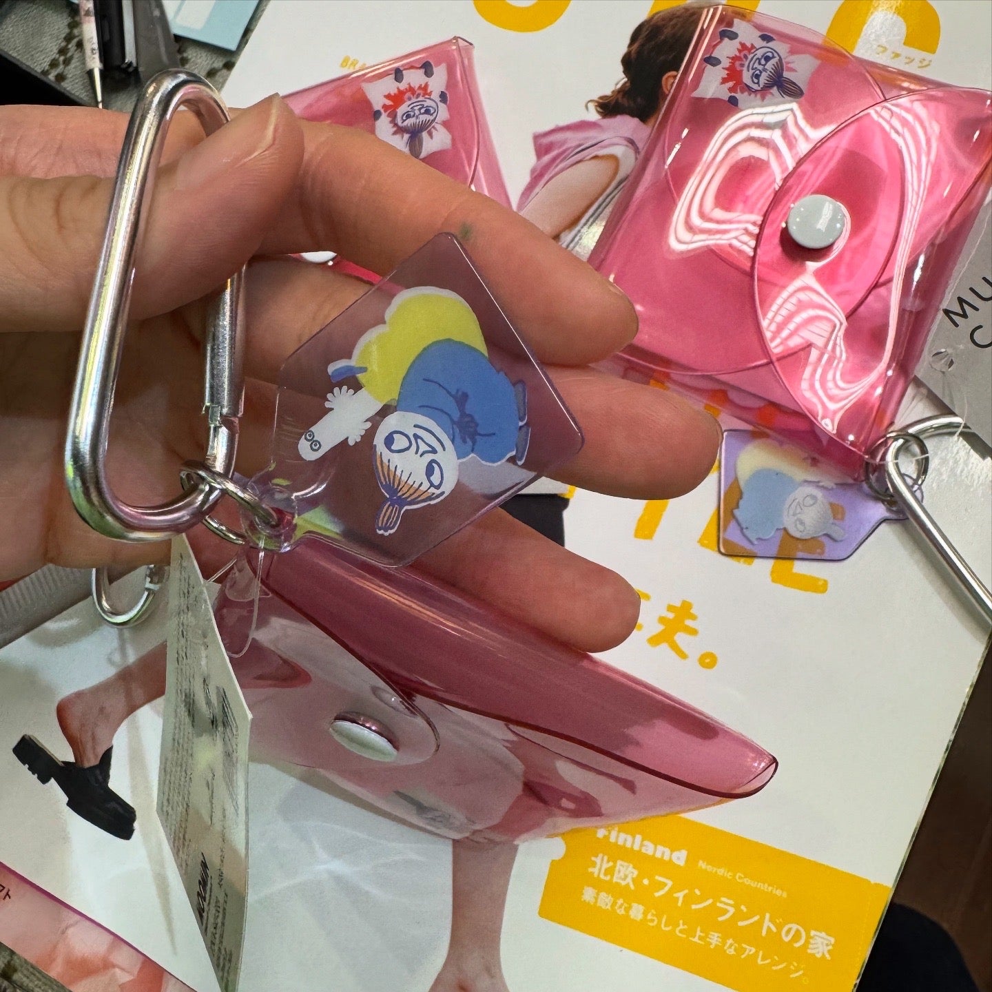 Little MY  "Every day is an adventure" Pink PVC Multi-case, pouch