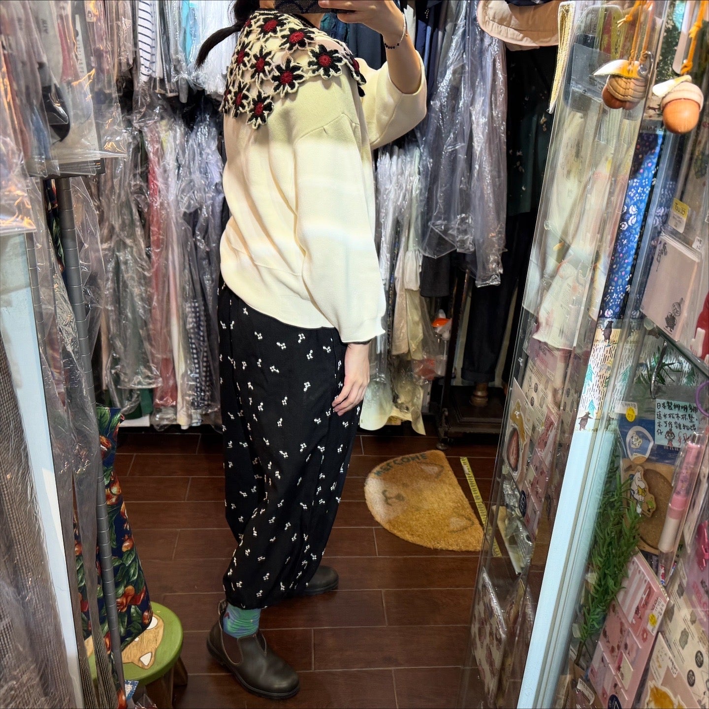 Bulle de Savon Nepal Hand Knit Scarf, made in Nepal