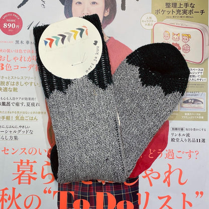 $99 only- Meri ja kuu Wool Socks, 3 Colors, made in Japan