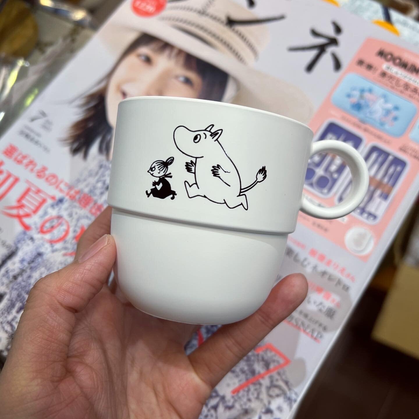Moomin and Little My Cup, made in Japan