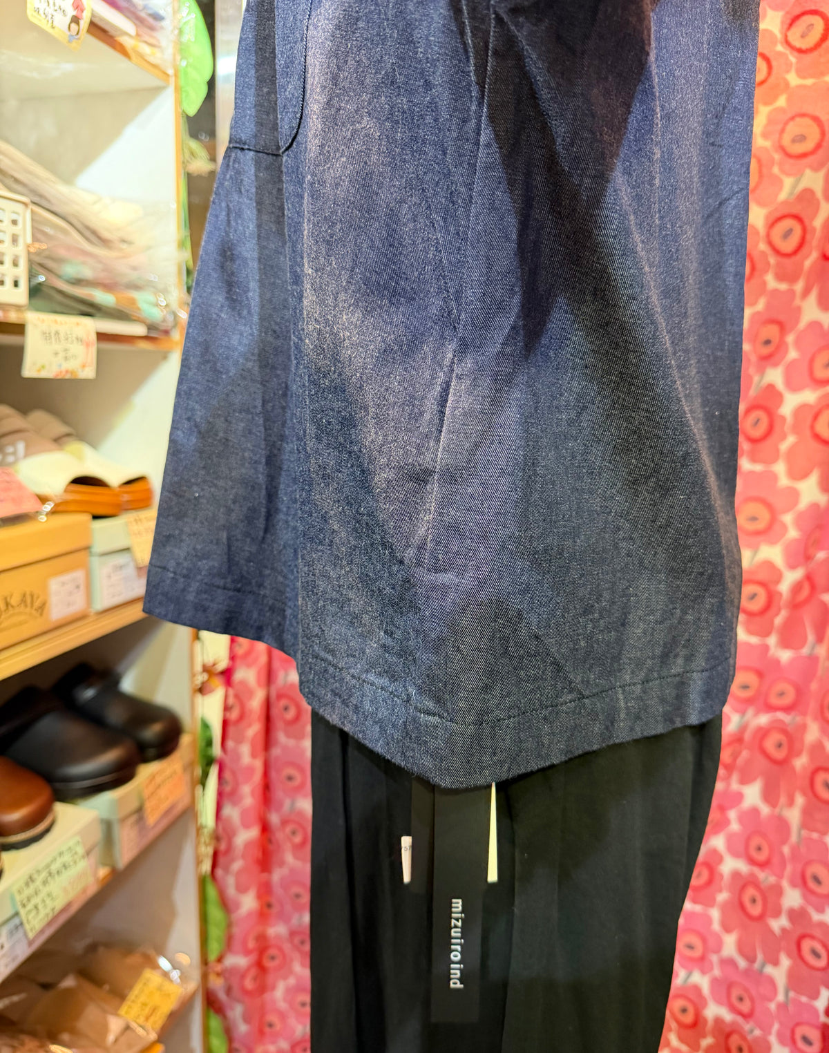 Mizuiro Ind Denim Shirt, 2 Colors, made in Japan