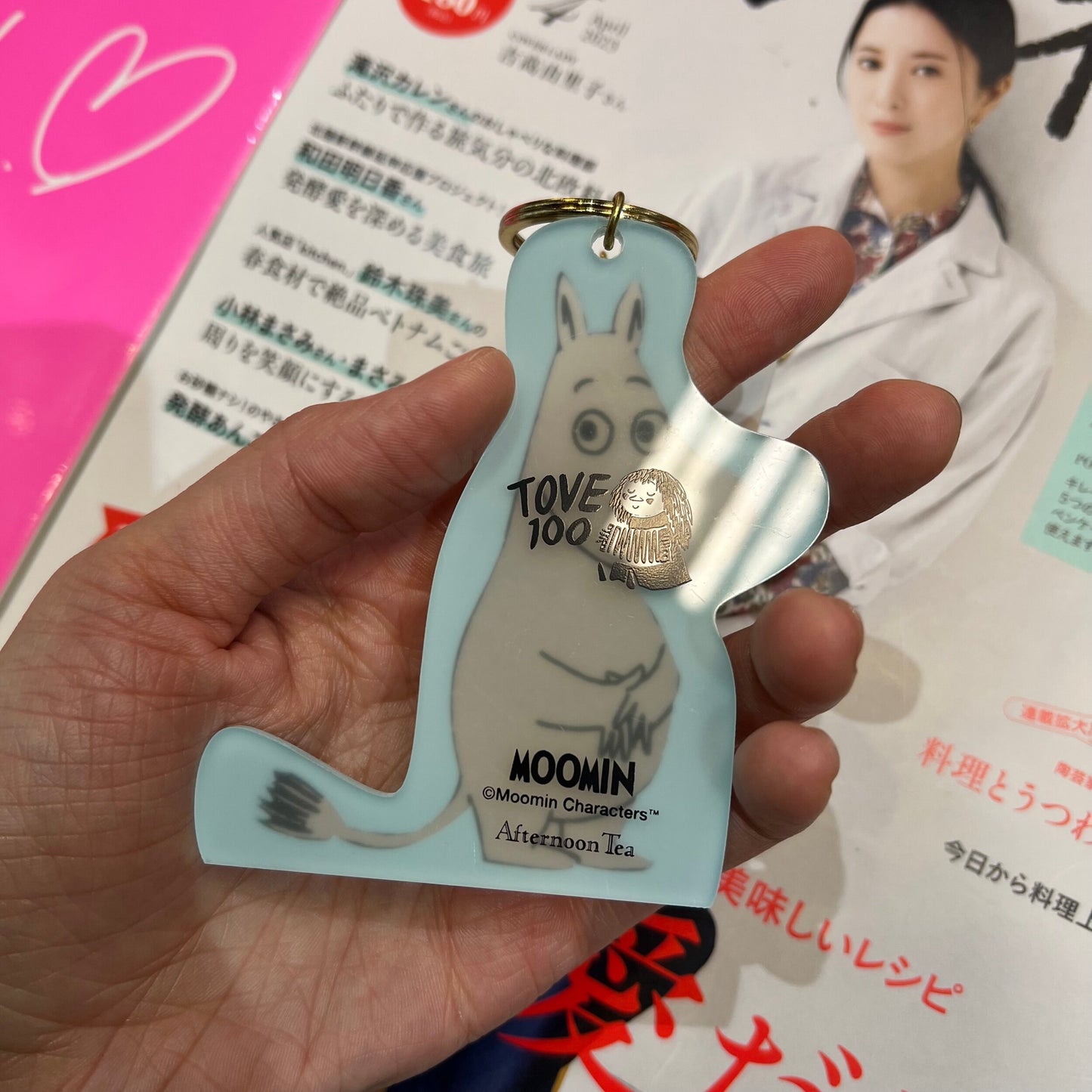 Sale- Moomin Acrylic Key Charm