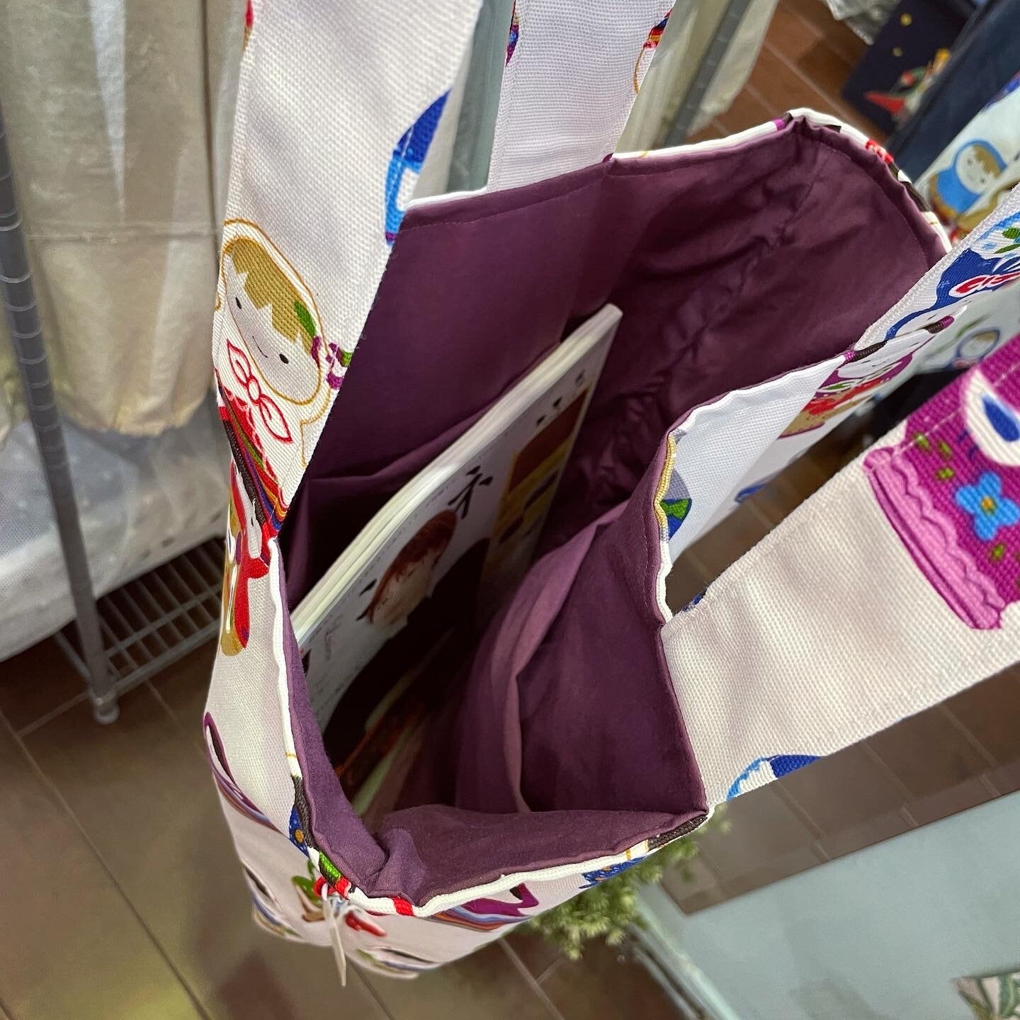 Handmade Dolls Prints Tote Bag