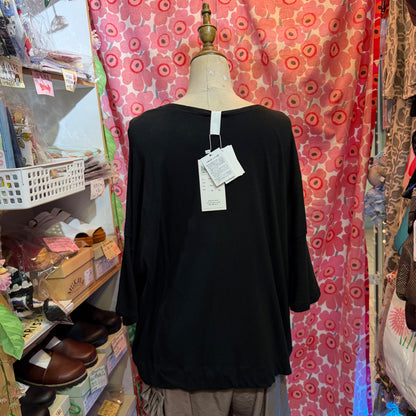EXTRA30- SO Black T-shirt, made in Japan