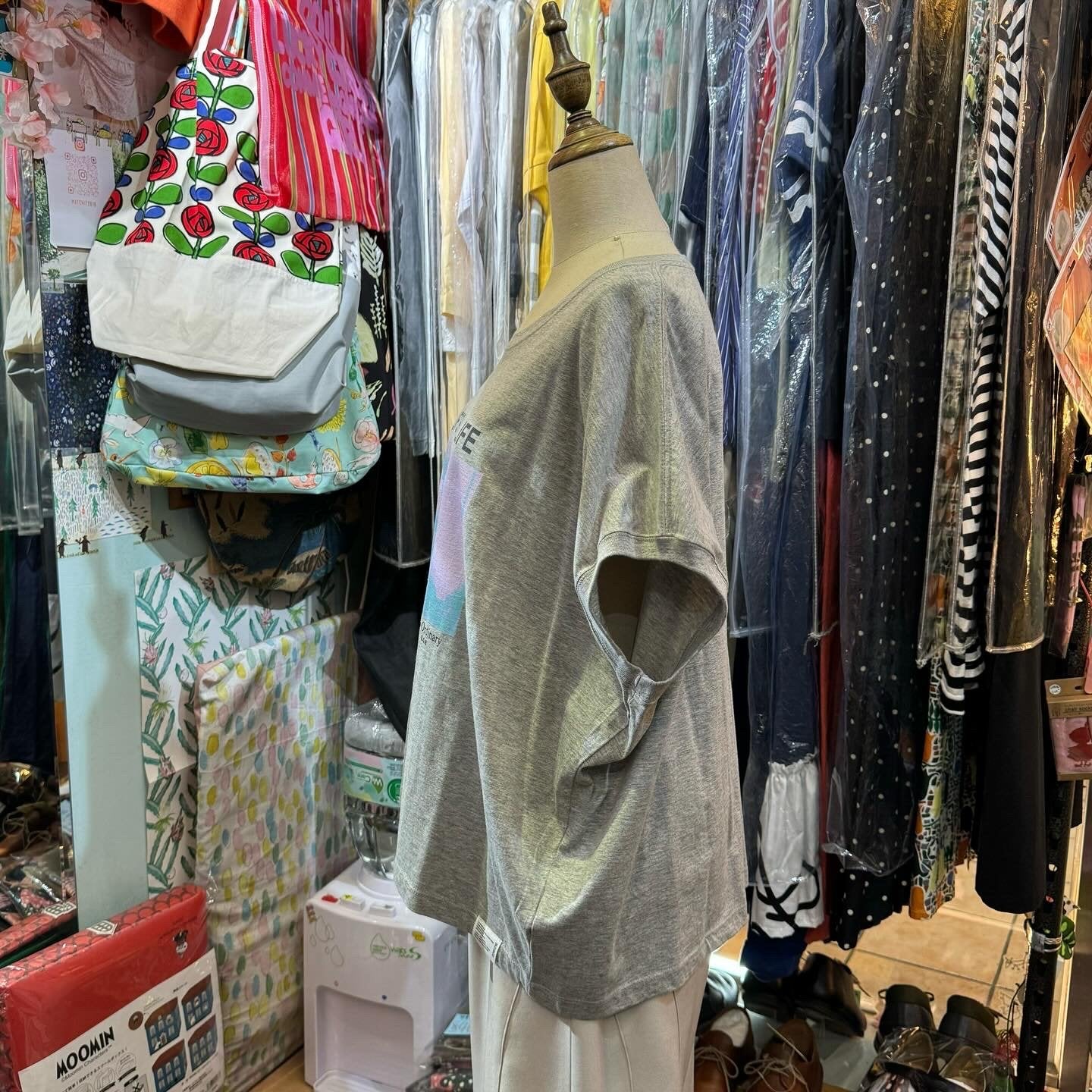 EXTRA20- Boutique Ordinary Grey California Tee T-shirt