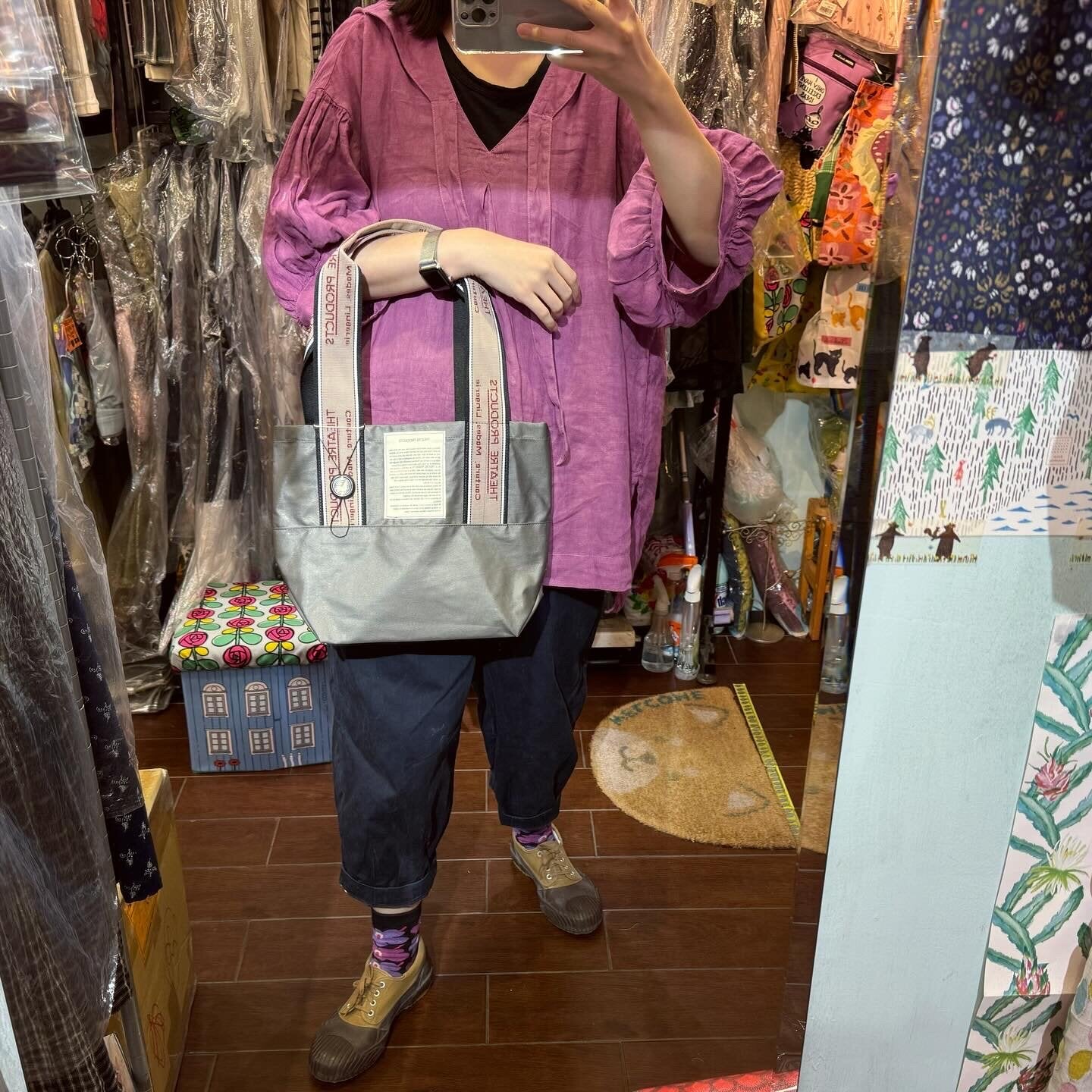 Sale- Theatre Products Nylon Shoulder Nylon Tote Bag, 3 Colors