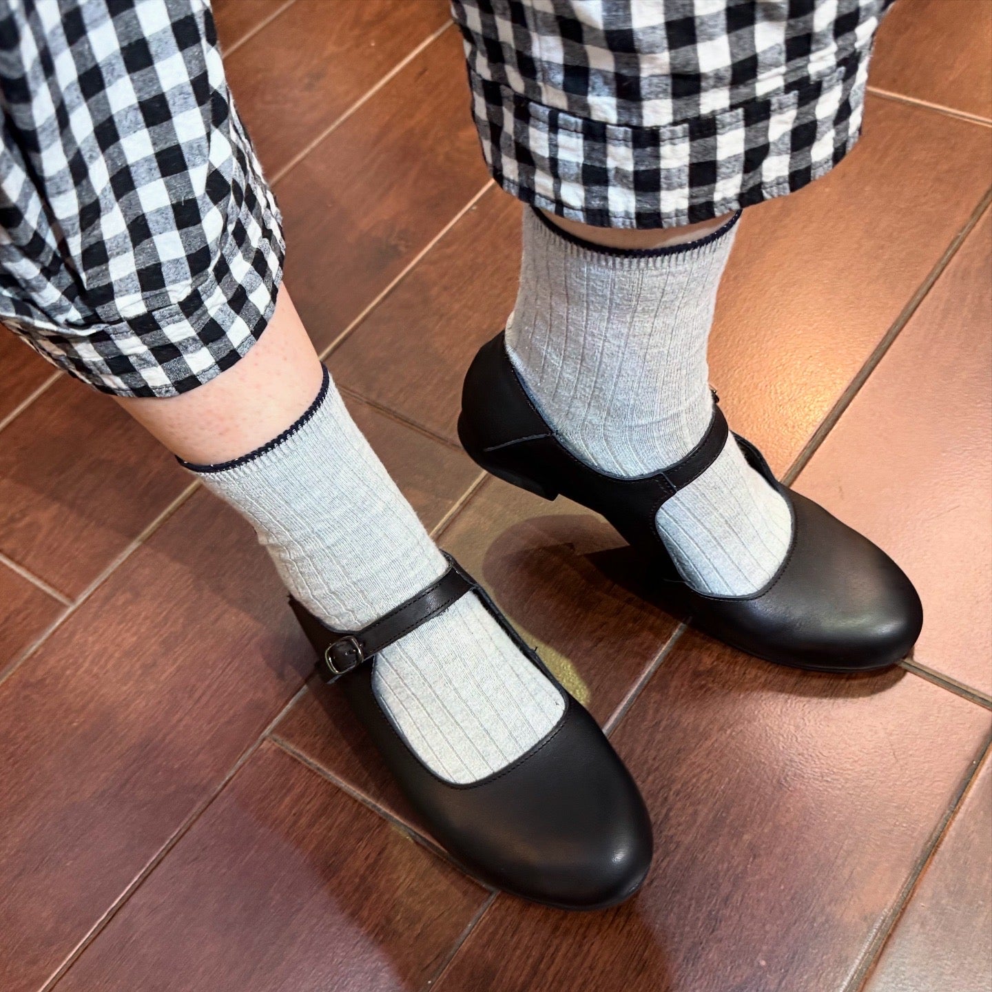 Recipe Mary Jane Leather Shoes, 3 Colors, made in Japan