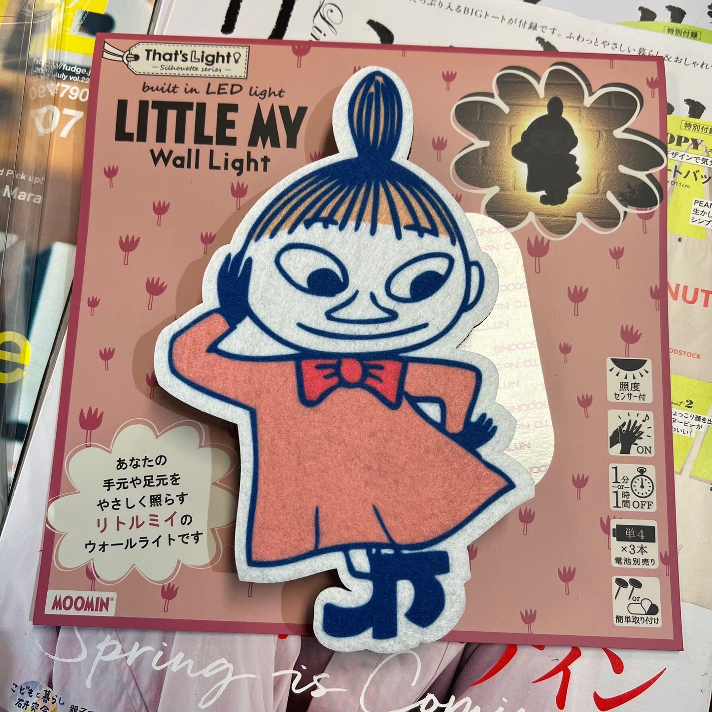 Sale- Little My Wall Light, excl. Battery (3 X 2A battery)