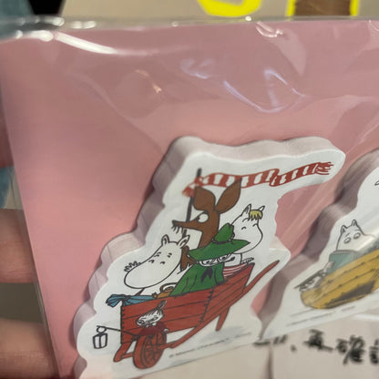 Sale- Moomin Memo Stickers, made in Japan