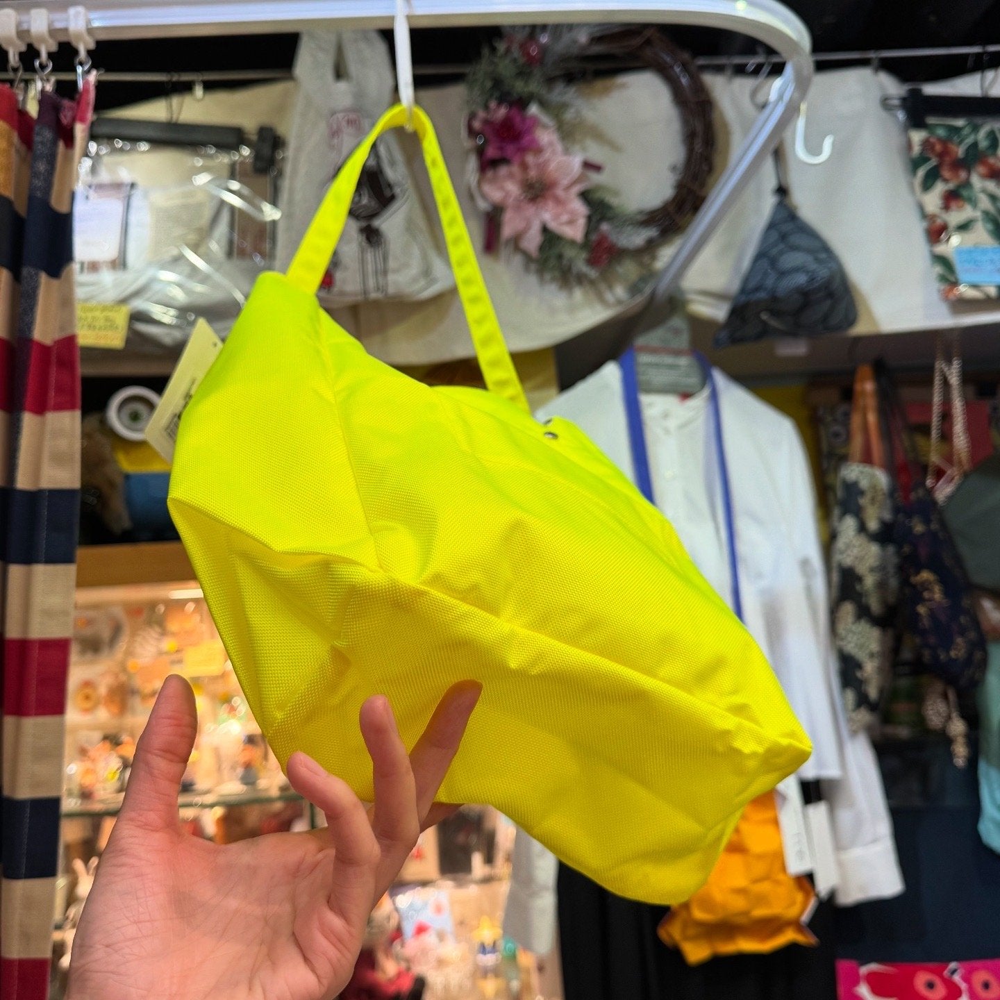 Bag n Noun Yellow Nylon Bag, made in Japan
