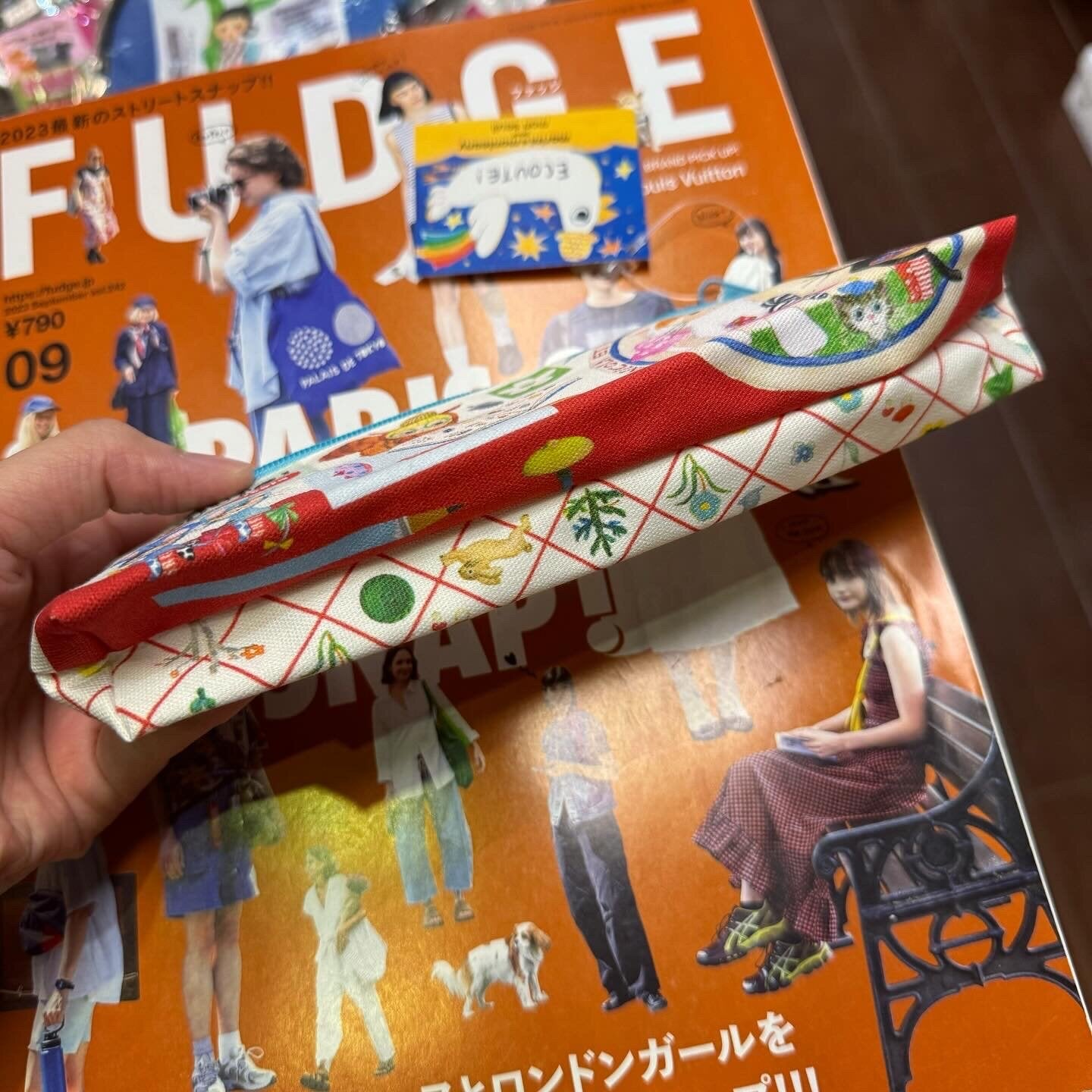 Ecoute Pencil Bag, Pouch, 2 Colors, made in Japan